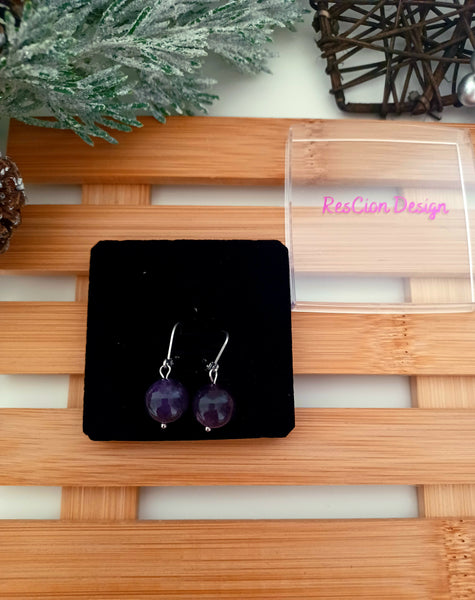 Enchanting Amethyst Earrings