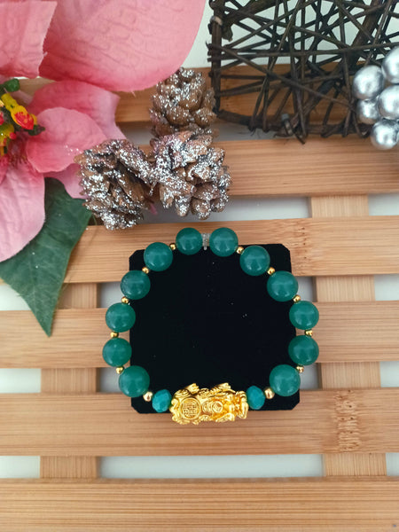 Jade Lucky Dragon Charm