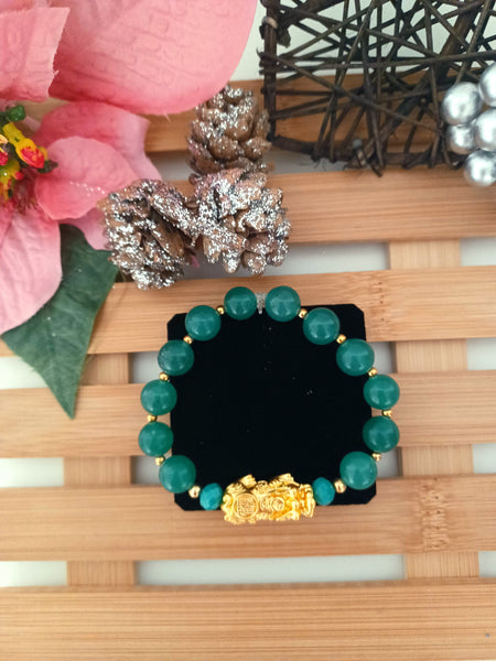 Jade Lucky Dragon Charm