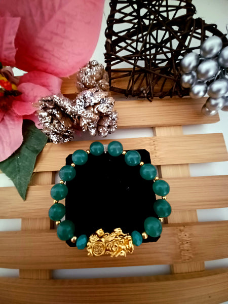 Jade Lucky Dragon Charm