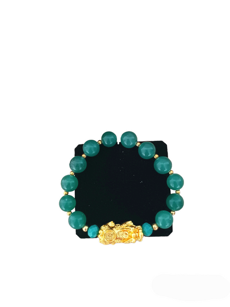 Jade Lucky Dragon Charm
