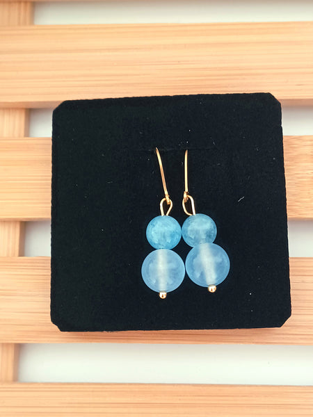 Imogene Aquamarine Earrings