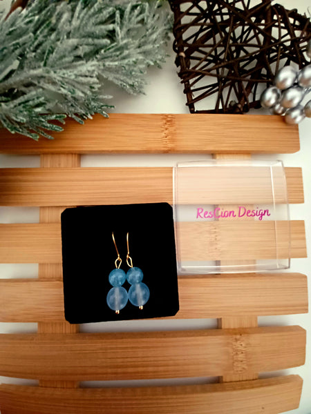 Imogene Aquamarine Earrings