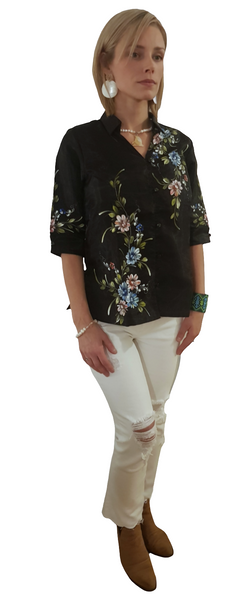 Maria Orosa Handpainted Floral