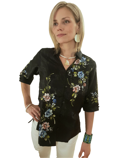 Maria Orosa Handpainted Floral